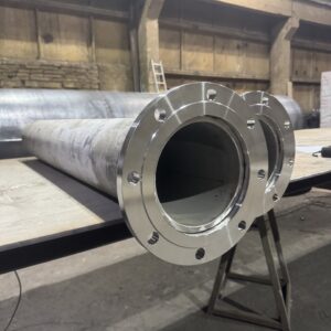 Патрубок приемный 150 мм Ст3сп5 Разъемный